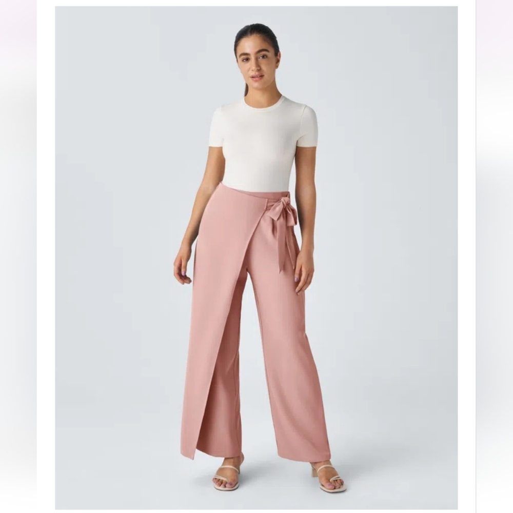 Halara Flex Tie Side Work Pants - Picture 5 of 5
